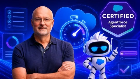 Agentforce Specialist Practice Tests - Salesforce 2026 course cover
