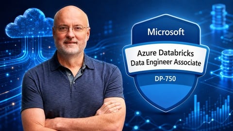 Microsoft DP-750 Azure Databricks Data Engineer Associate course cover