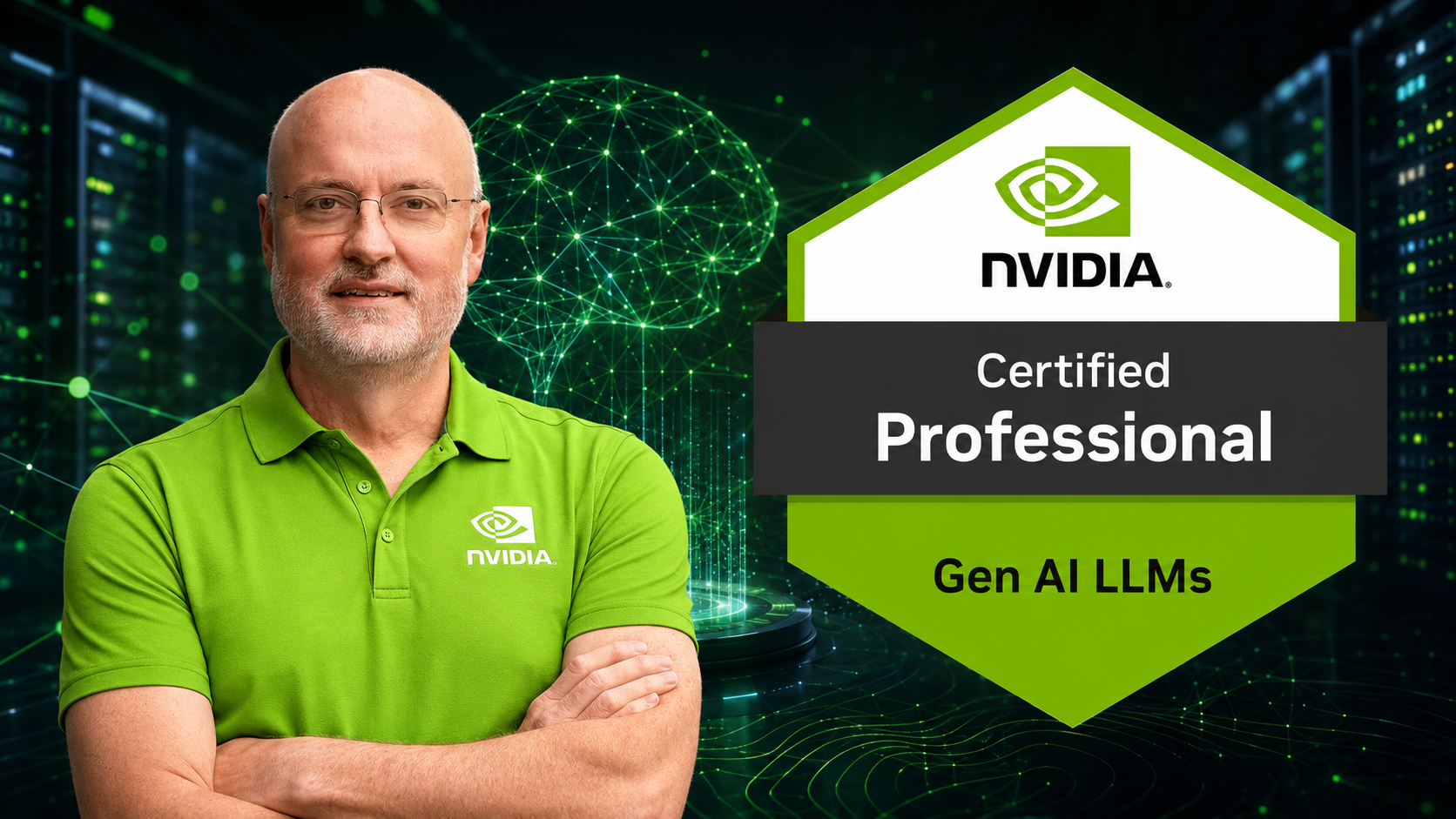 NVIDIA Certified Professional: Generative AI LLMs (NCP-GENL) course cover