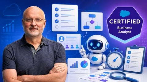 Salesforce Certified Business Analyst Practice Tests 2026 course cover