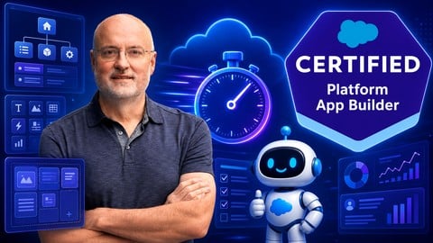 Salesforce Platform App Builder Certification Practice Tests course cover