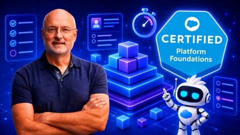 Salesforce Certified Platform Foundations Practice Tests course cover